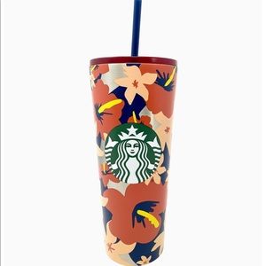 Starbucks Hibiscus‎ Flower Vacuum Insulated Cup